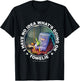 South Park with German Text "Ich habe keine Ahnung was los ist, black T-Shirt - T-Shirt | Black