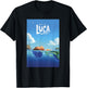 Disney Pixar Luca Poster T-Shirt - T-Shirt | Black