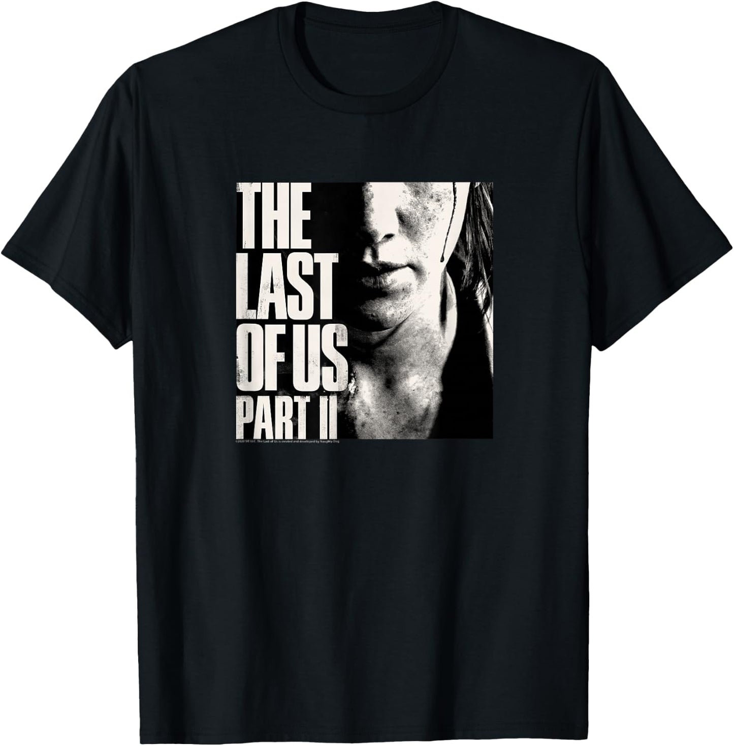 The Last of Us Ellie Pop Art T-Shirt - T-Shirt | Black