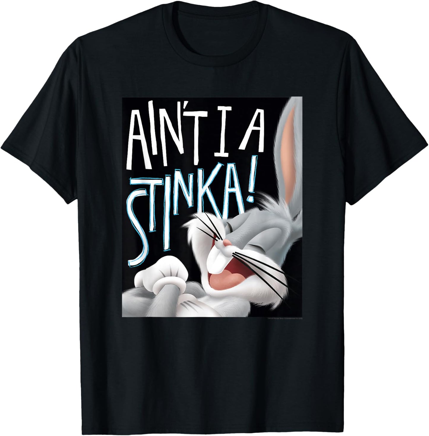 Looney Tunes Bugs Bunny Ain't I a Stinka! T-Shirt - T-Shirt | Black