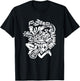 Quetzalcoatl Aztec God Deity Feathered Serpent T-Shirt - T-Shirt | Black