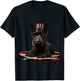 Scottish Terrier 4th of July - Scottish Terrier USA T-Shirt - T-Shirt | Black