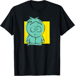 South Park Butters Design T-Shirt - T-Shirt | Black