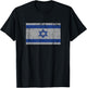 Israeli Flag Israel Jewish Star of David Jerusalem T-Shirt - T-Shirt | Black