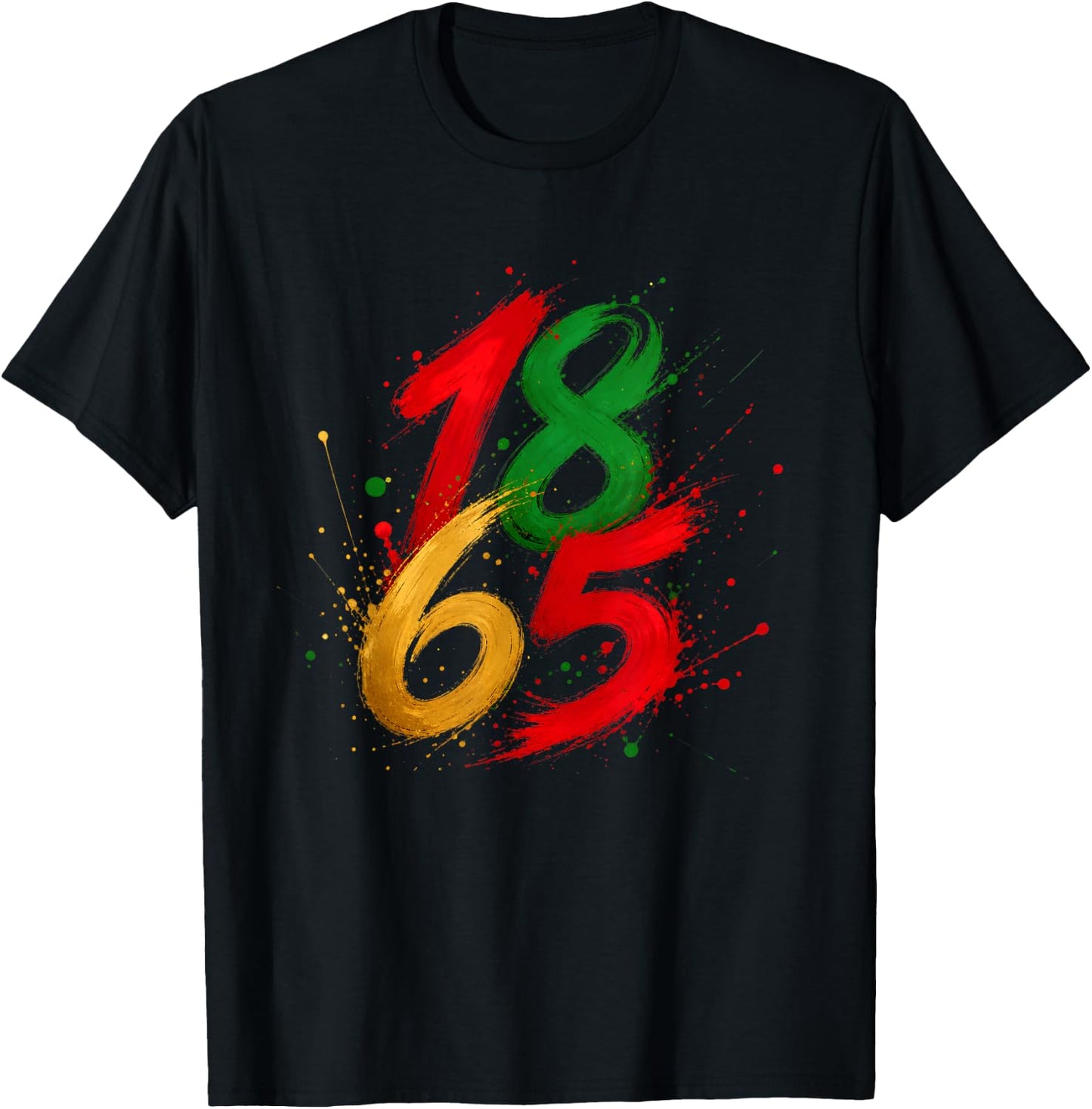 Juneteenth Emancipation Day June 19 1865 Freedom T-Shirt - T-Shirt | Black