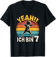 Kinder Yeah Ich Bin 7 Skater Geburtstag 7. Geburtstag Junge Retro T-Shirt - T-Shirt | Black
