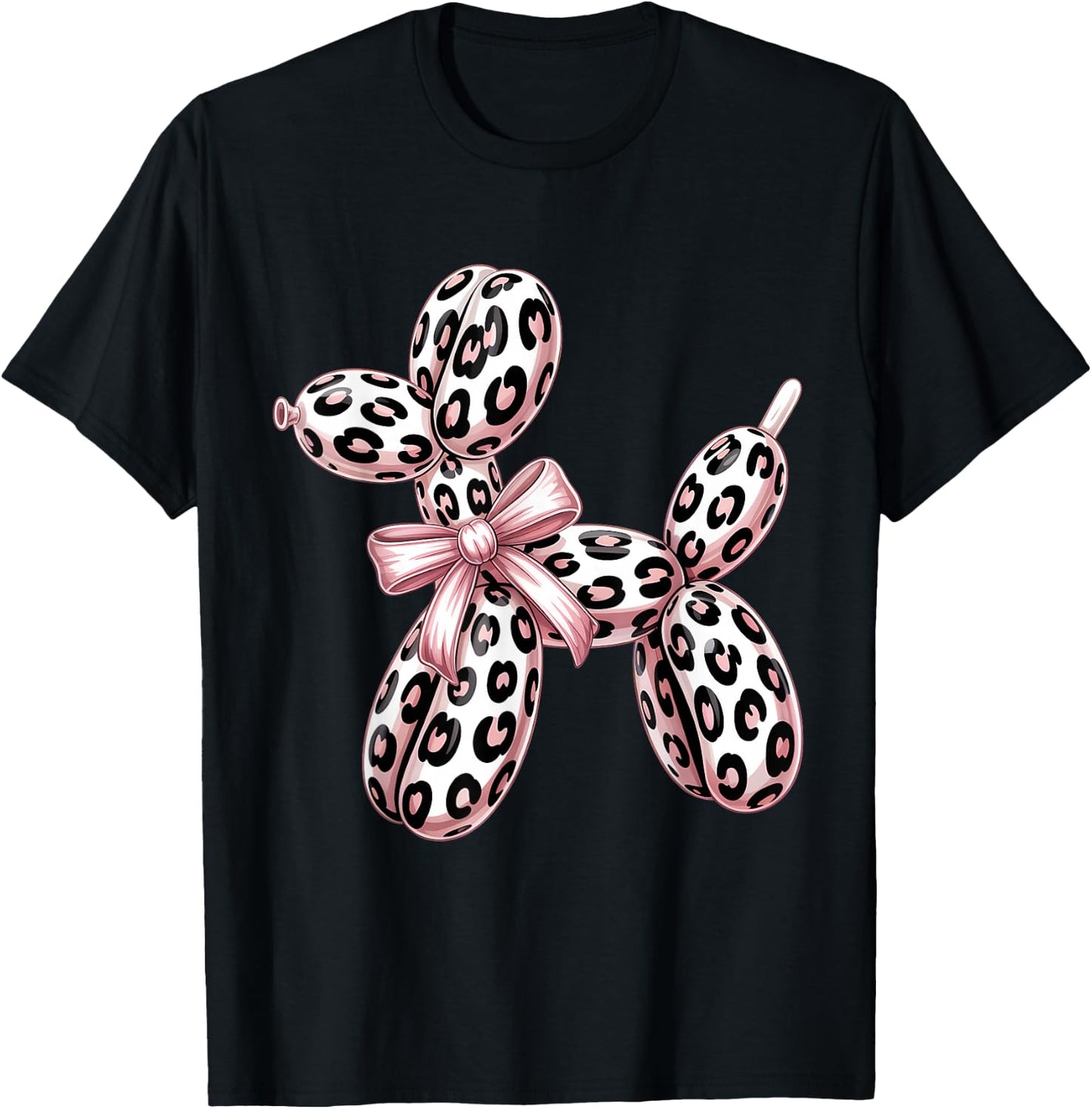 Ballon d'artiste en Forme de Chien T-Shirt - T-Shirt | Black