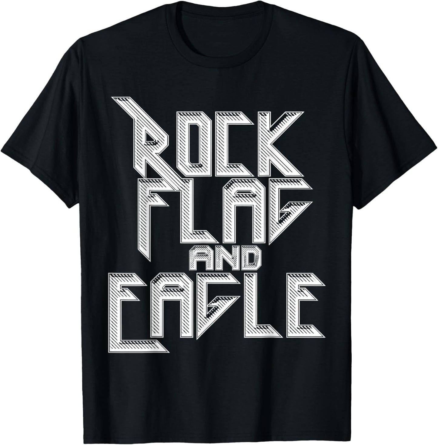 ROCK FLAG AND EAGLE True American , Women T-Shirt - T-Shirt | Black