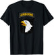 Veteran Military Patriot Distressed 101st Airborne Division T-Shirt - T-Shirt | Black