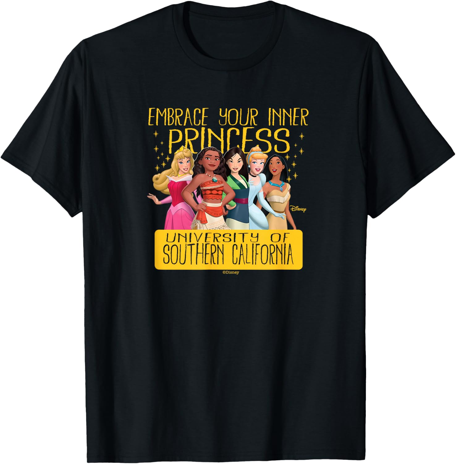 USC Trojans Inner Princess Officially Licensed T-Shirt - T-Shirt | Black