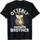 Funny Brother Otterly Awesome Brother Otter T-Shirt - T-Shirt | Black