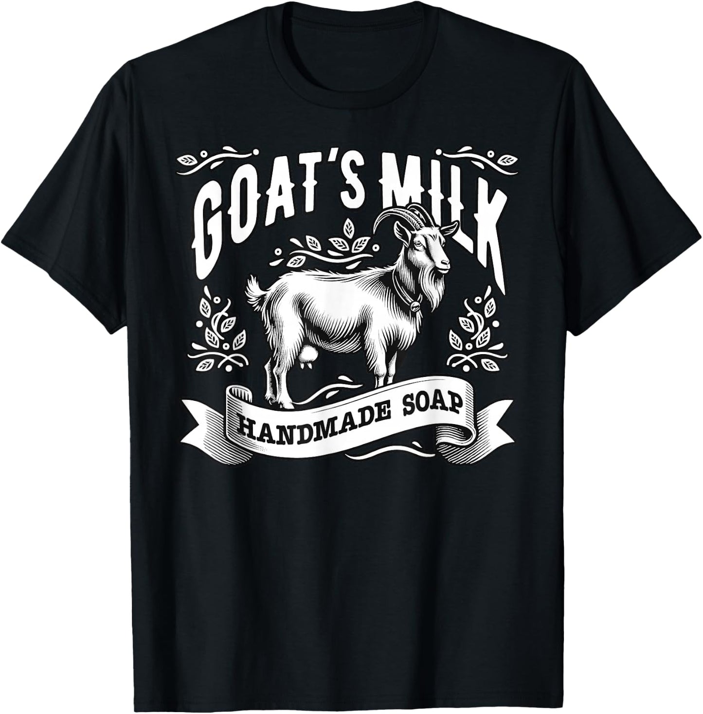 Goat’s Milk Handmade Soap T-Shirt - T-Shirt | Black