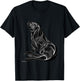 Seal Ocean Sea Seal Marine Mammal Sea Ocean Animal Artwork T-Shirt - T-Shirt | Black