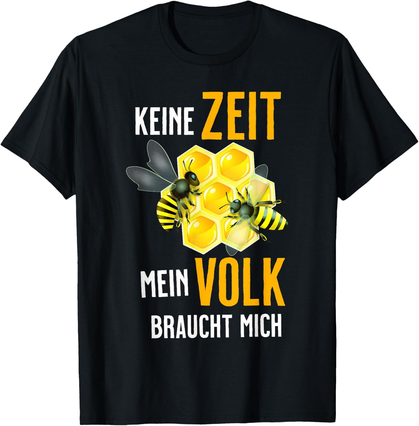 Imker Biene Imkerei Wabe Bienenzüchter Bee Bienchen T-Shirt - T-Shirt | Black