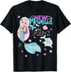 Pre k Here I Come First Day Of Prek Preschool Mermaid Girls T-Shirt - T-Shirt | Black
