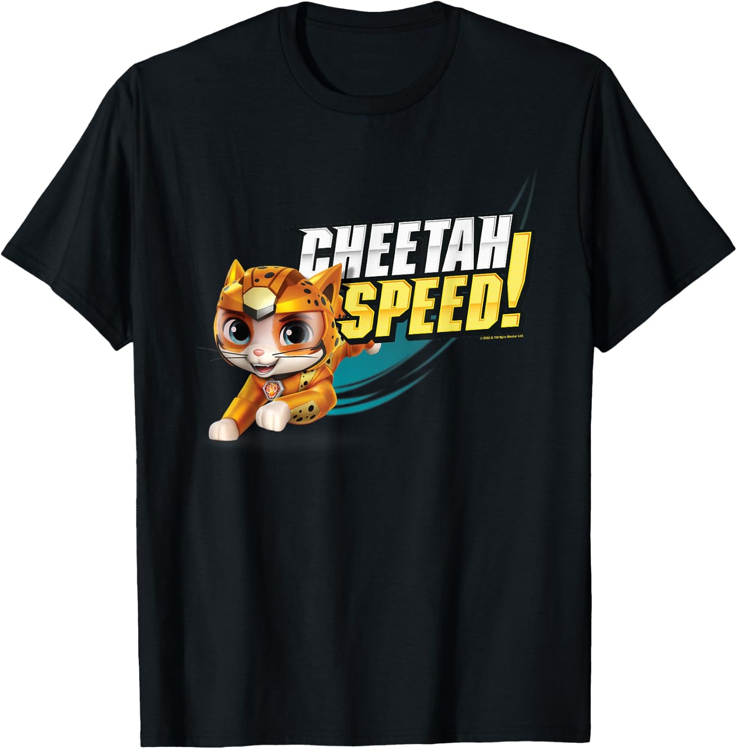 PAW Patrol Cat Pack Wild Has Cheetah Speed T-Shirt - T-Shirt | Black