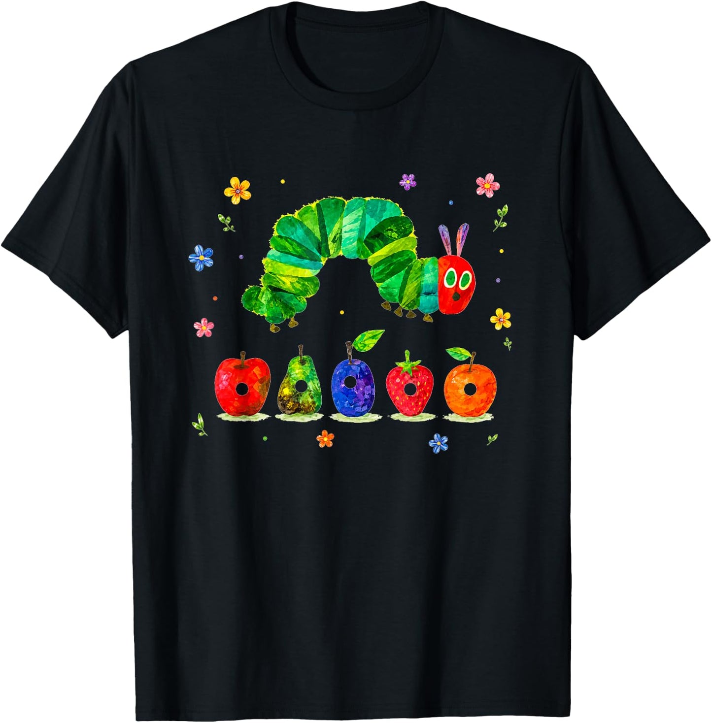 Caterpillar Animal Caterpillar Costume Garden Bug Lover Kid T-Shirt - T-Shirt | Black