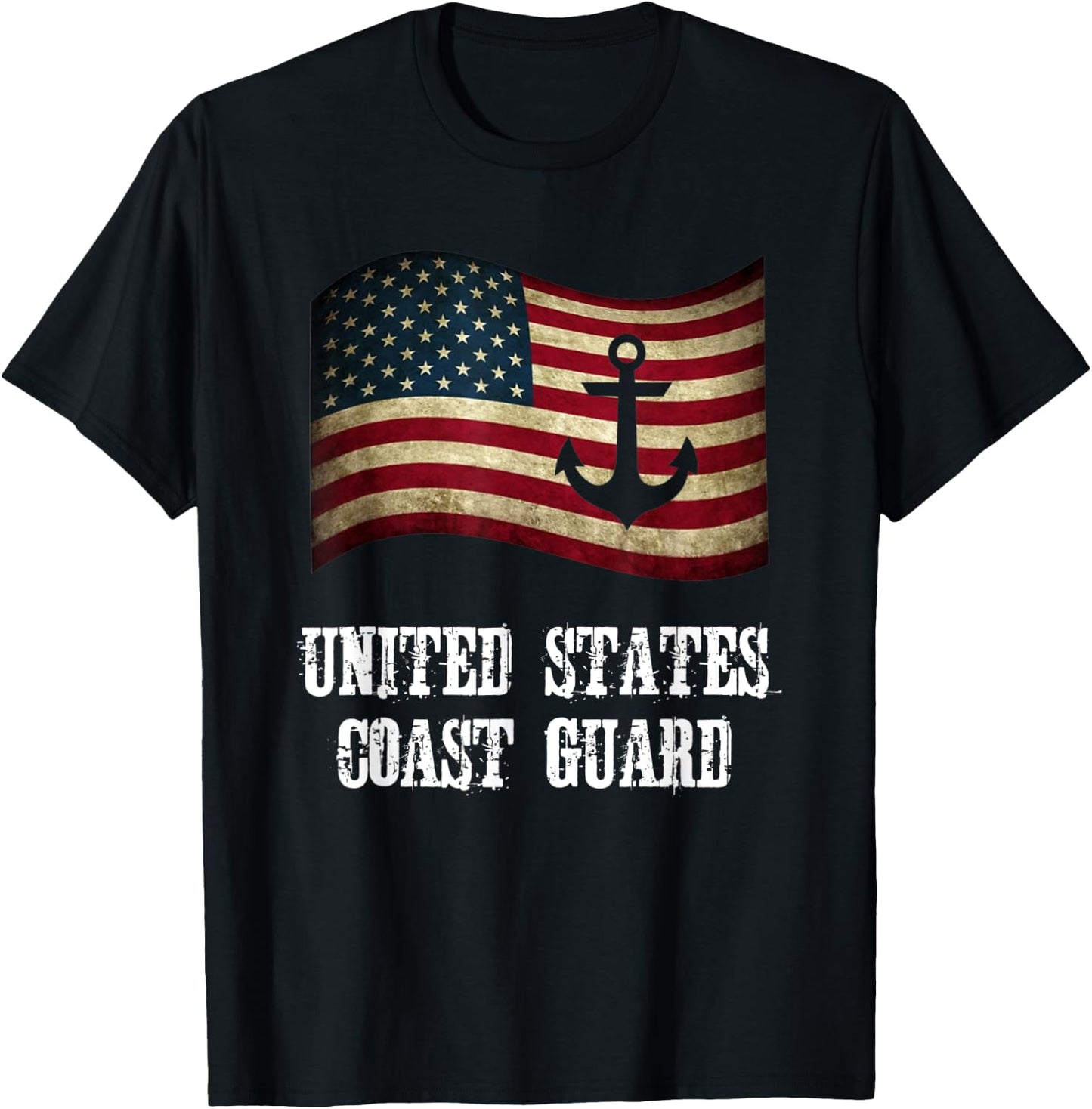 United States Coast Guard T-Shirt - T-Shirt | Black