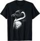 Penguin Portrait Black and White Animal Lover T-Shirt - T-Shirt | Black