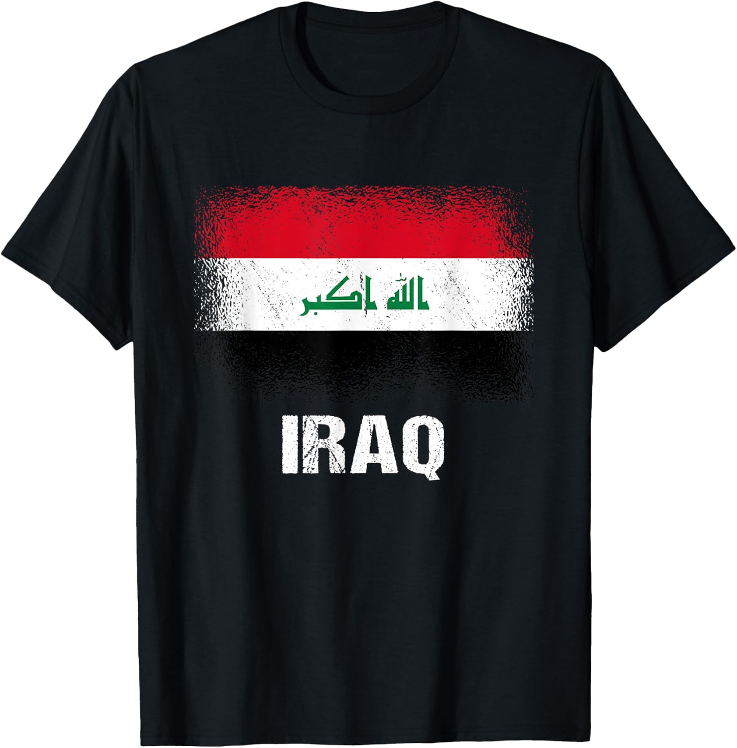 Irakische Flagge Irak T-Shirt - T-Shirt | Black