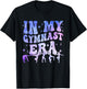 In My Gymnast Era Groovy Gymnastics PE Teacher T-Shirt - T-Shirt | Black