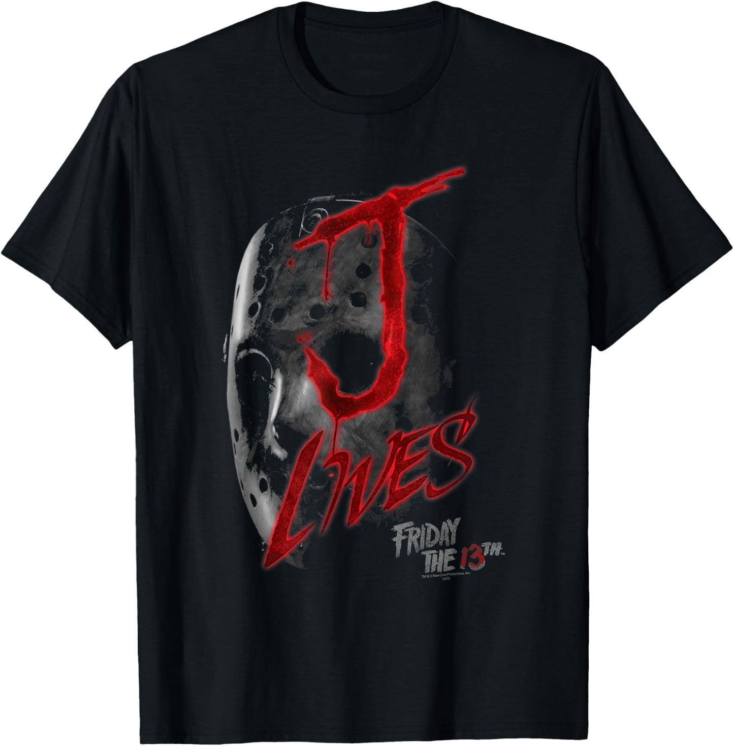 Friday The 13th Jason Lives Poster T-Shirt - T-Shirt | Black