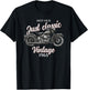 60th Birthday Man Motorcycle Biker Biker 1965 T-Shirt - T-Shirt | Black