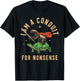 I Am A Conduit for Nonsense Honey Badger T-Shirt - T-Shirt | Black