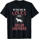 This Girl Loves Her Shiloh Shepherd Dog Lover T-Shirt - T-Shirt | Black