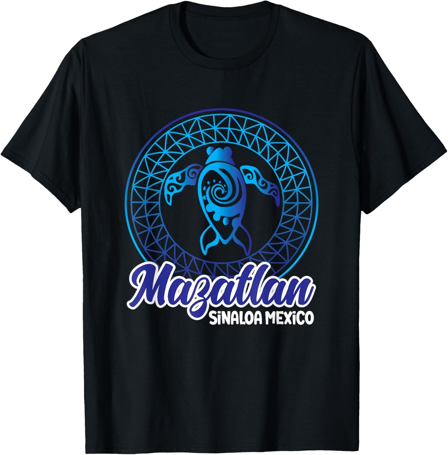 Mazatlan Sinaloa Mexico Souvenirs Baja California Turtles T-Shirt - T-Shirt | Black