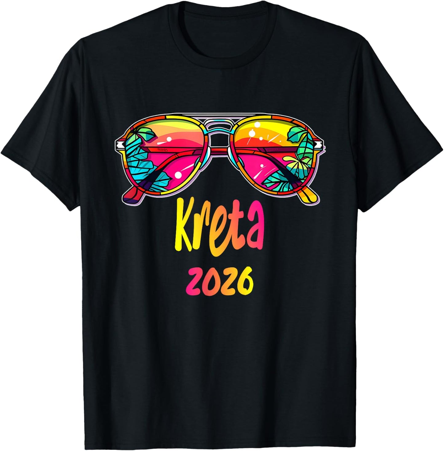 Kreta 2026 Sunglasses Outfit Kreta 2026 T-Shirt - T-Shirt | Black