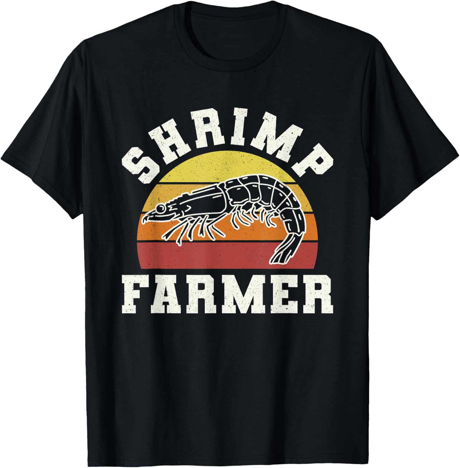 Shrimp Farmer Shrimp Seafood Shellfish T-Shirt - T-Shirt | Black