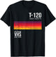 Vintage 80s VHS video cassette tape , Black, S T-Shirt - T-Shirt | Black