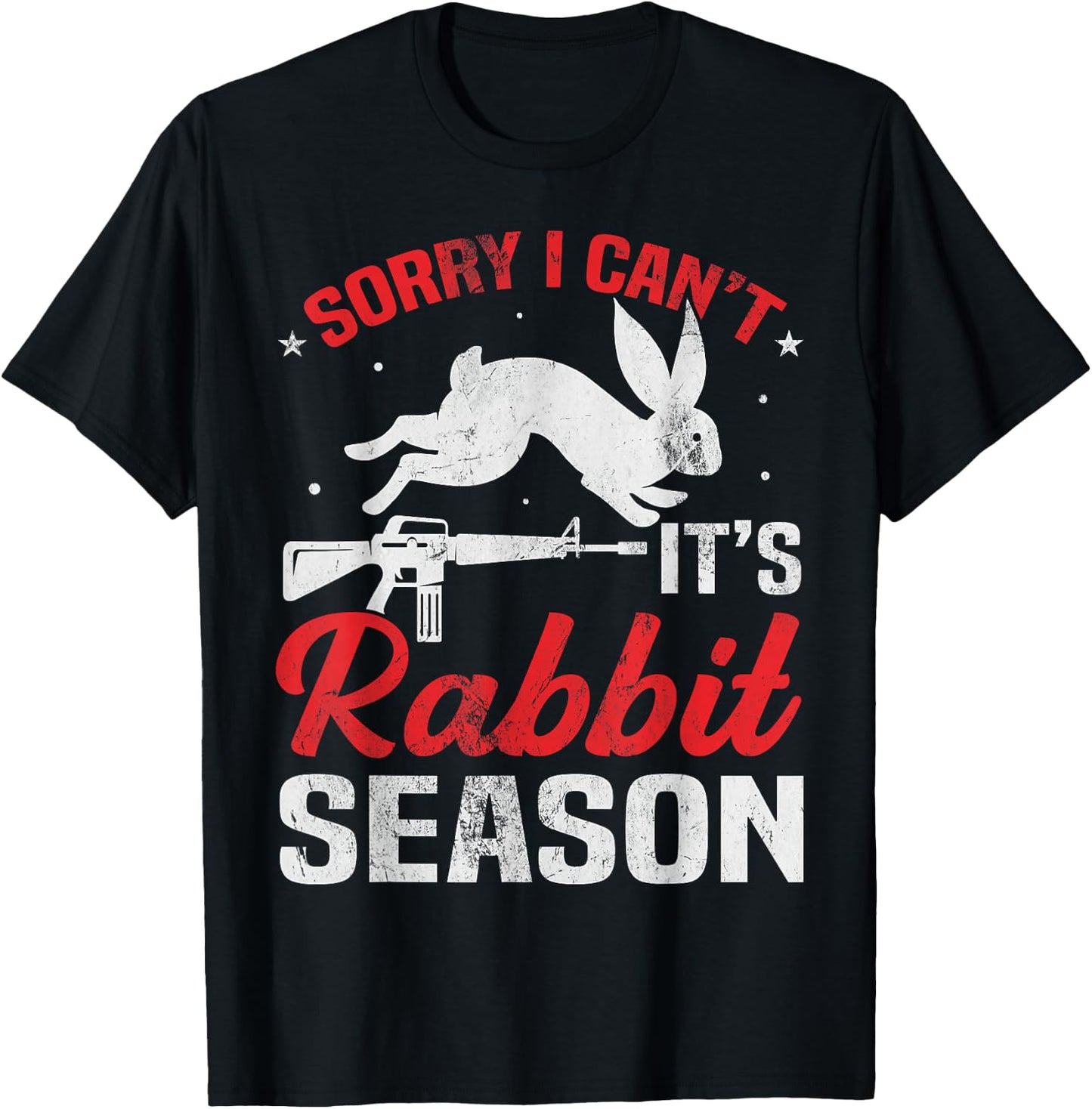 Rabbit Hunting T-Shirt - T-Shirt | Black