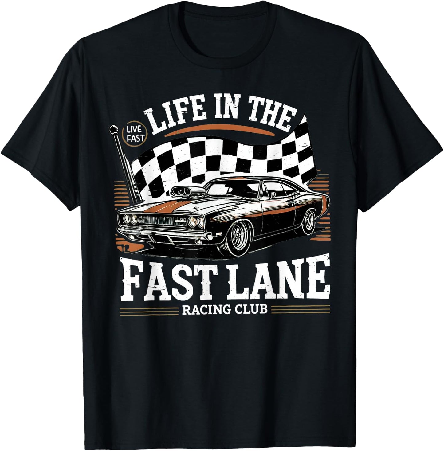 Quote Racing T-Shirt - T-Shirt | Black