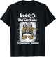 Daddy's Throat Goat Professional Gobbler Funny Messy Bun T-Shirt - T-Shirt | Black
