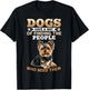 Yorkshire Terrier Yorkie Dog Owner T-Shirt - T-Shirt | Black