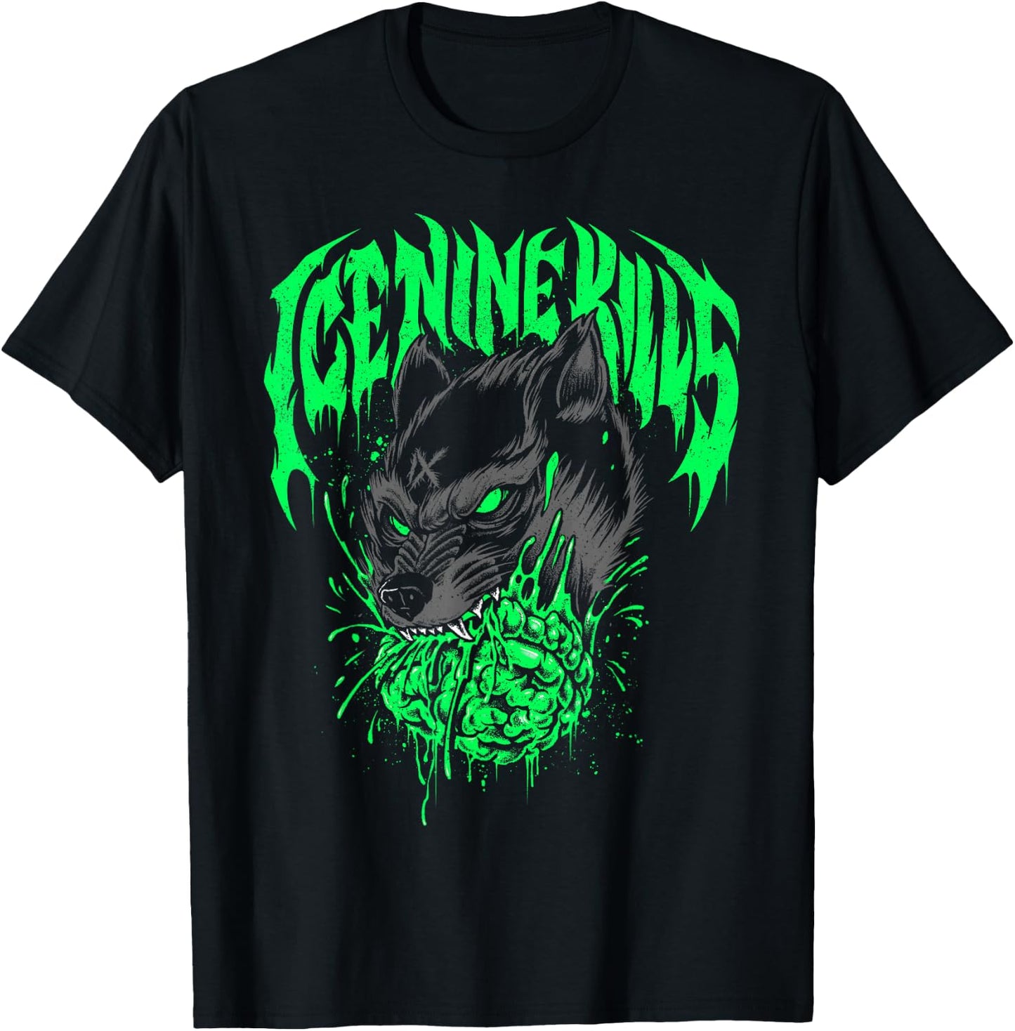 Ice Nine Kills Panther T-Shirt - T-Shirt | Black