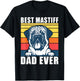 Best Mastiff Dad Ever Mastiff T-Shirt - T-Shirt | Black