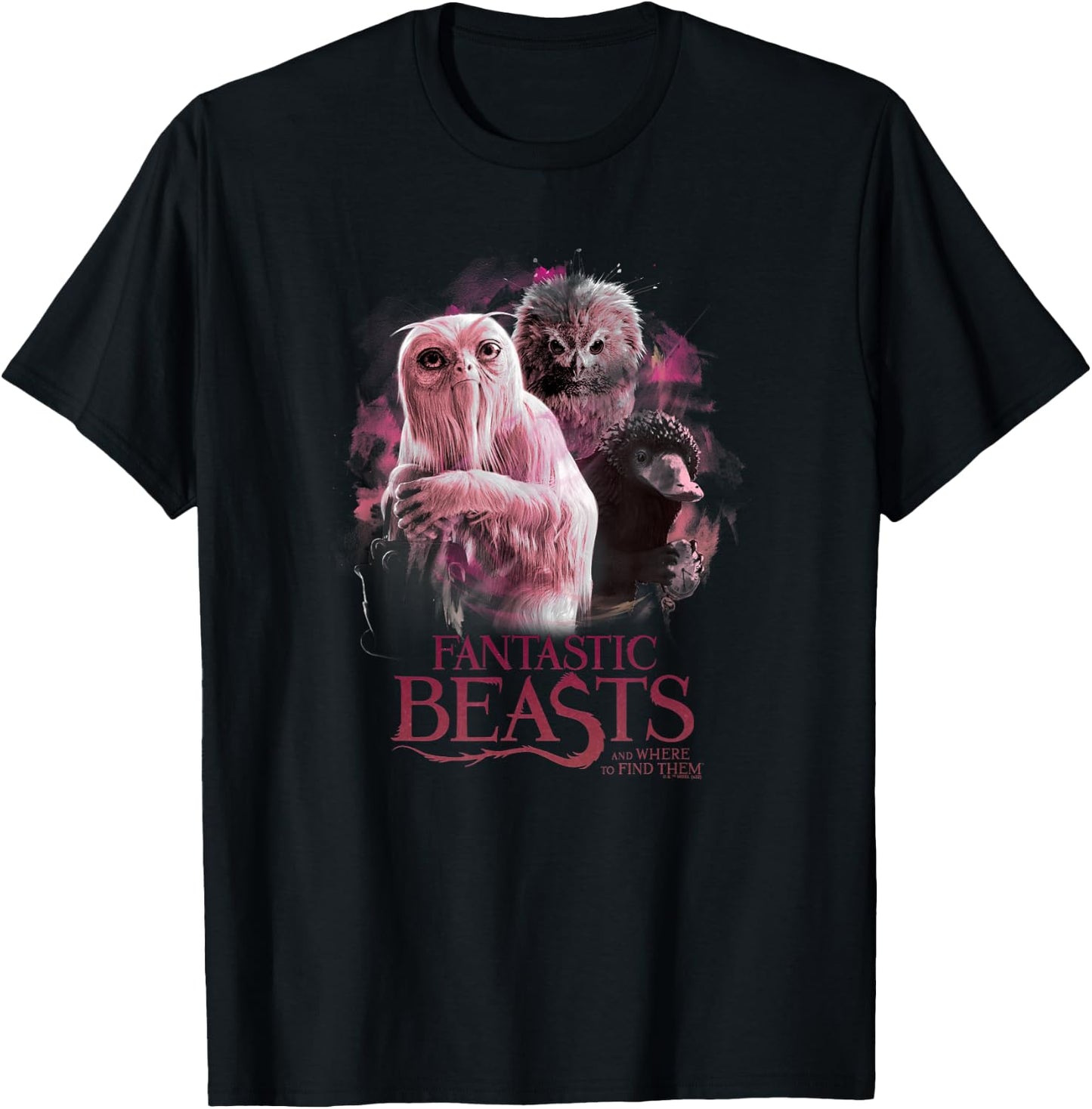 Fantastic Beasts And Where To Find Them Magical Beasts T-Shirt - T-Shirt | Black