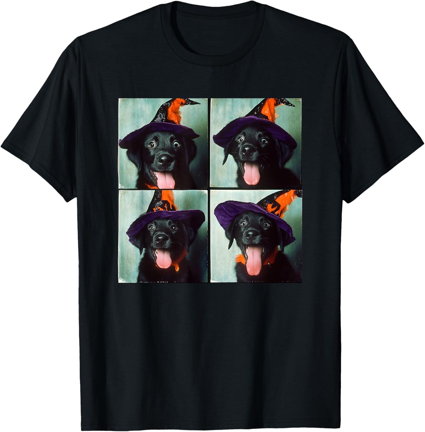 Black Lab Halloween T-Shirt - T-Shirt | Black