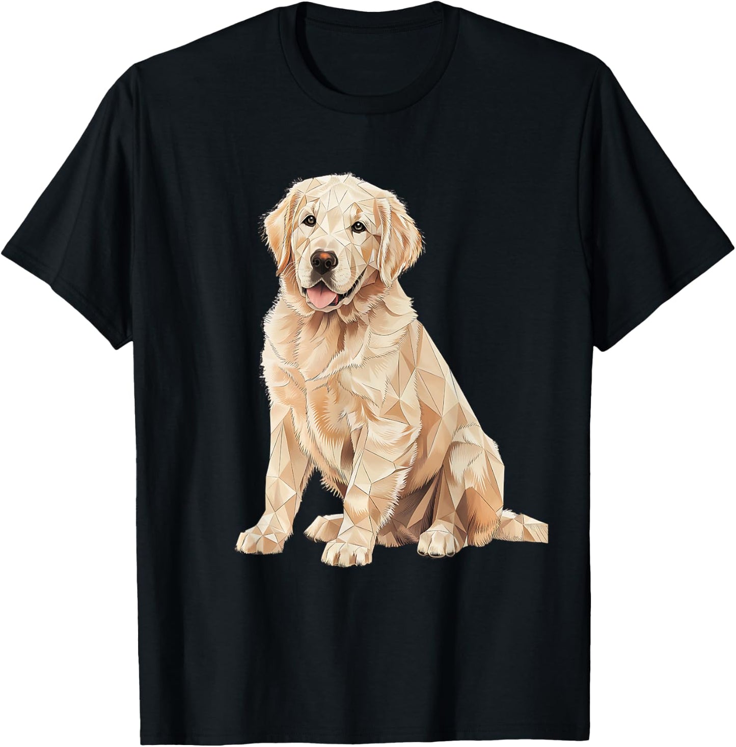 English Cream Golden Retriever Lab Gifts T-Shirt - T-Shirt | Black