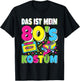 80s Outfit Women's Men's 80s Theme Party 80s Costume , black T-Shirt - T-Shirt | Black