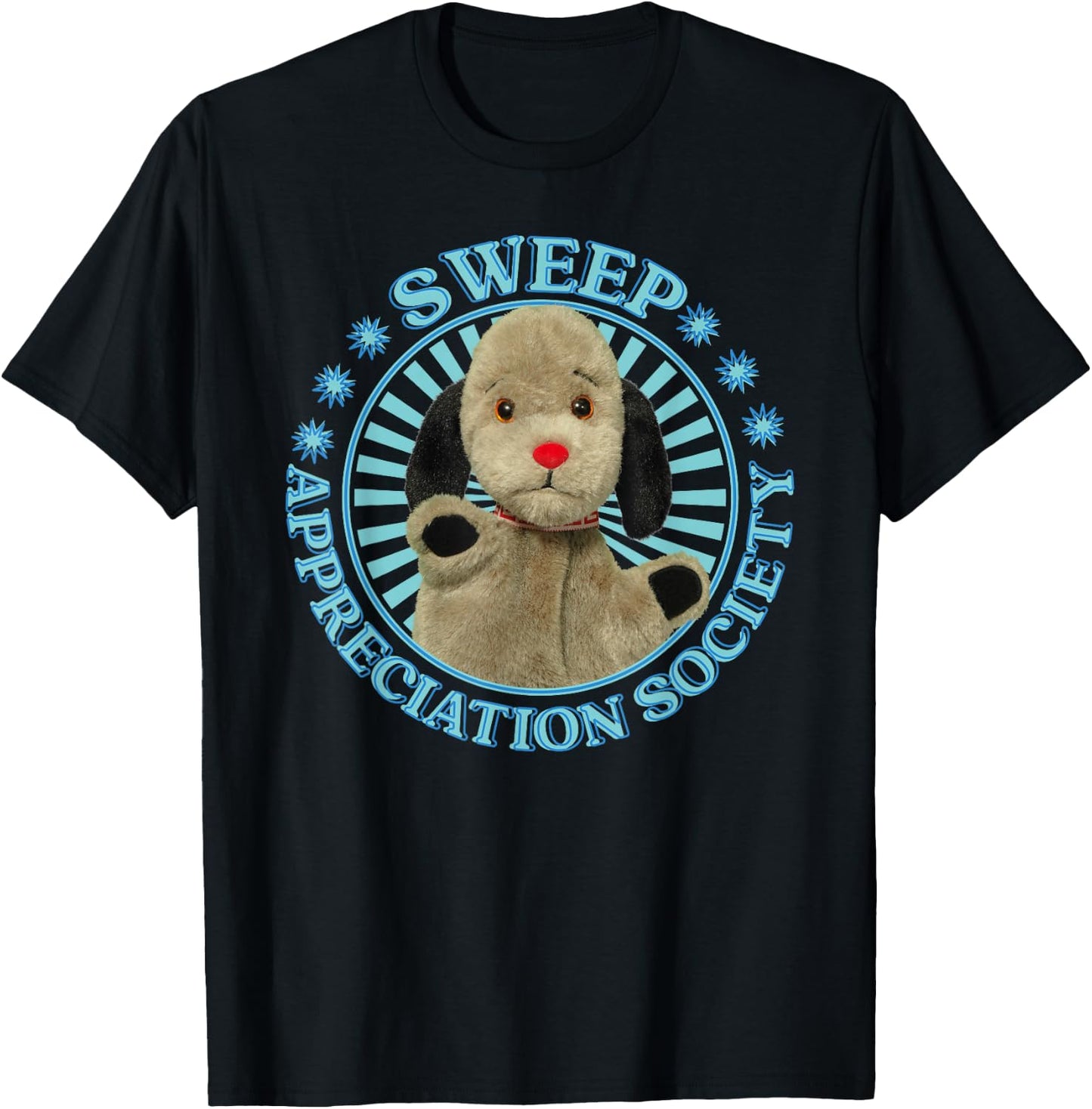 Sooty Sweep Appreciation Society T-Shirt - T-Shirt | Black