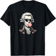 George Washington with Pink Gum T-Shirt - T-Shirt | Black
