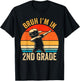 Second Grade Dabbing Boy Bruh i'm in 2nd Grade Students Kids T-Shirt - T-Shirt | Black