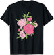 Peony Flower Peony Grower Peony Whisperer Peonies T-Shirt - T-Shirt | Black
