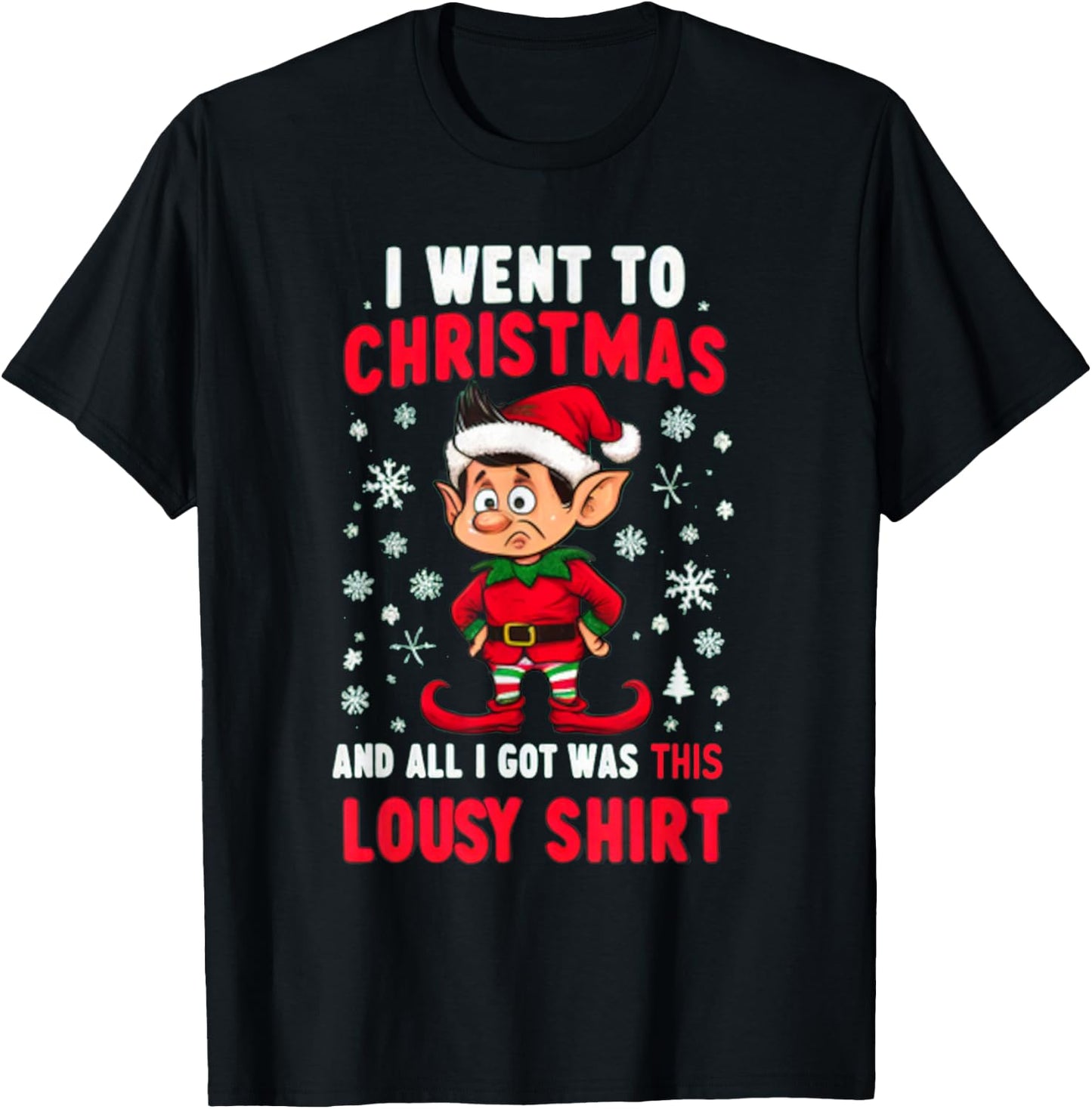 Fun Christmas Grab Bag Gifts for Adults T-Shirt - T-Shirt | Black