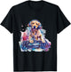 Dog Music DJ EDM Techno Turntable DJ Dog Artwork Beatmaker T-Shirt - T-Shirt | Black