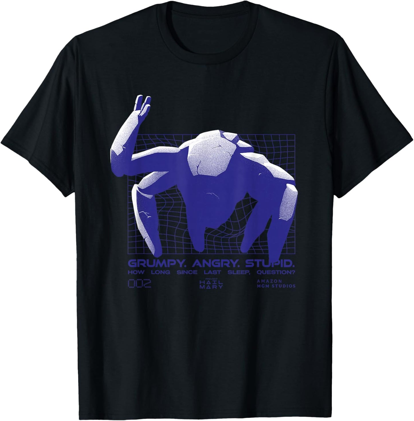 Mürrisch. Wütend. Dumm T-Shirt - T-Shirt | Black